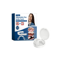 Adjustable Buckle Dentures, Artificial Braces Dentures Temporary Filling Orthodontic Dental Care