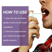 Ximonth Body Care Spray For Phlegm Relief Dry, Itchy Throat Exhalation Nasal Obstruction Body Care
