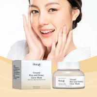 Rice Honey Moisturizing And Brightening Mask Hydrates, Moisturizes, Nourishes And Improves Facial Skin Shine