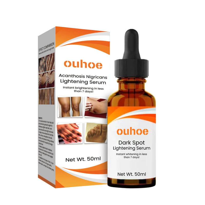 Skin Lightening Serum, Brightening Moisturizing Remove Black Skin Beauty Essence