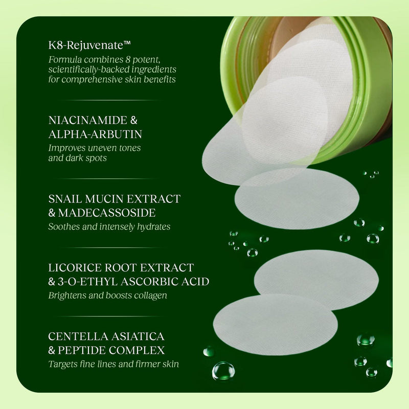Cucumber Hydrogel Patches Cleansing Pads 100-Pack