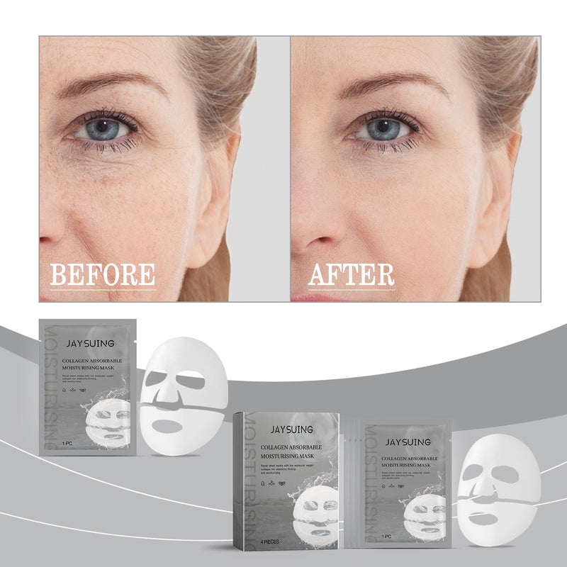 Collagen Mask Gently Cleans Skin, Refreshing, Non-Sticky, Balanced And Glossy, And Purifies Pores