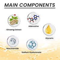 Ginseng Essence Water: Brightens The Complexion, Moisturizes And Repairs Dull Skin, Lightens Fine Lines, And Anti-Wrinkle Serum
