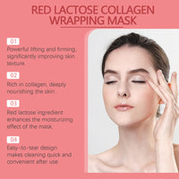 OUHOE Red Lactose Collagen Tearing Mask Hydrates, Hydrates, Firming And Firming Skin Hydrating Mask