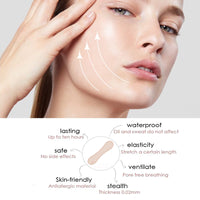 EELHOE Facial Lifting Patch, Lift Face Double Chin V Face Melon Seed Face Invisible Lifting Patch