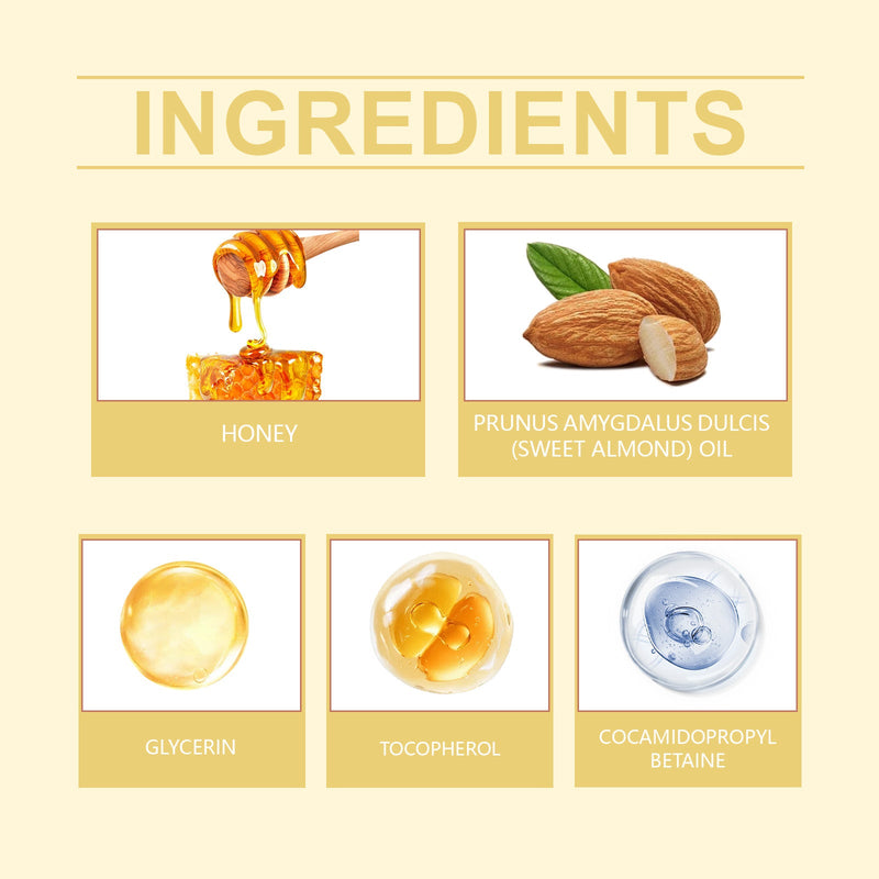 WoodSleep Almond Honey Shampoo Nourishes And Pampers Hair With Softness And Shine
