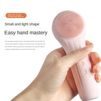 Facial Cleansing Device Silicone Facial Brush Ultrasonic Massage Import Instrument Electric Facial Cleaner Deep Pore Cleansing