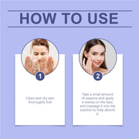 Ouhoe Facial Anti-Wrinkle Serum, Facial Anti-Wrinkle Moisturizing And Hydrating Facial Fine Lines And Plump Skin Essence