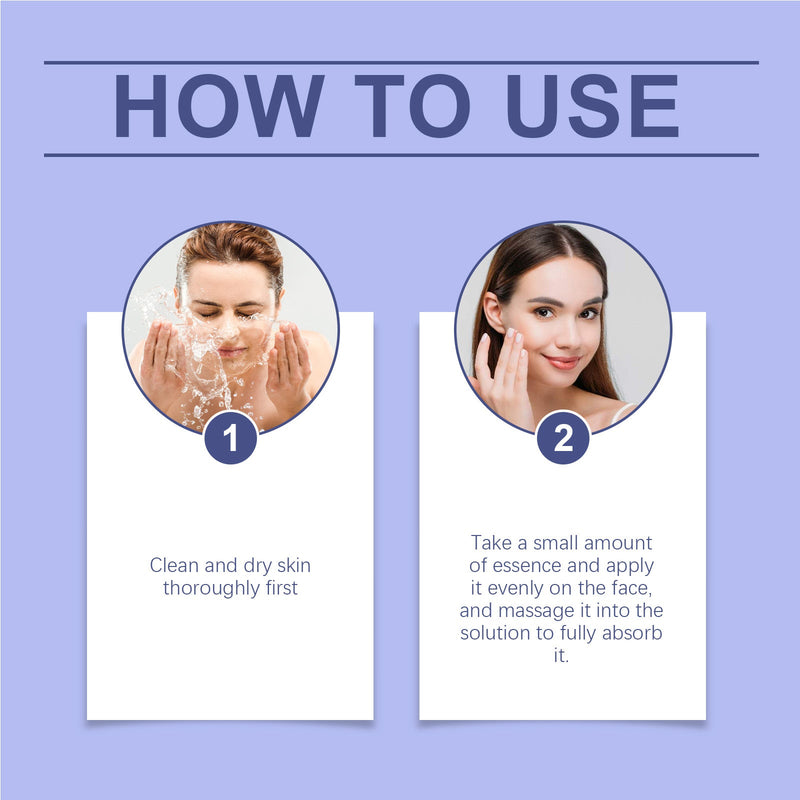 Ouhoe Facial Anti-Wrinkle Serum, Facial Anti-Wrinkle Moisturizing And Hydrating Facial Fine Lines And Plump Skin Essence