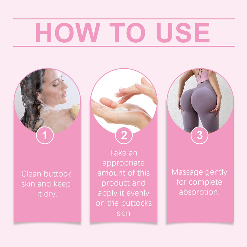 Ouhoe Bee Venom Buttock Sculpting Cream, Improves Skin Elasticity, Firming, Shaping And Plump Buttock Line Beauty Care Cream
