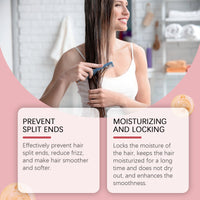 Hoegoa Leave-In Hair Care Essence Rosemary Begonia Hair Care Essence Strengthens And Nourishes Hair