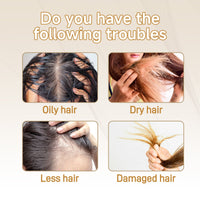 Googeer Hair Regrowth Drops, Repair Dry Hair Smooth Hair Solid Hair Thick Prevent Hair Loss