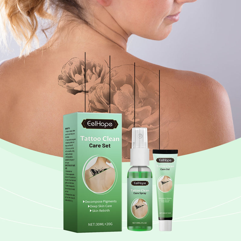 Tattoo Cover Treatment Set Gentle Cover Tattoo Mark Cleaning And Repairing Skin Concealer Set
