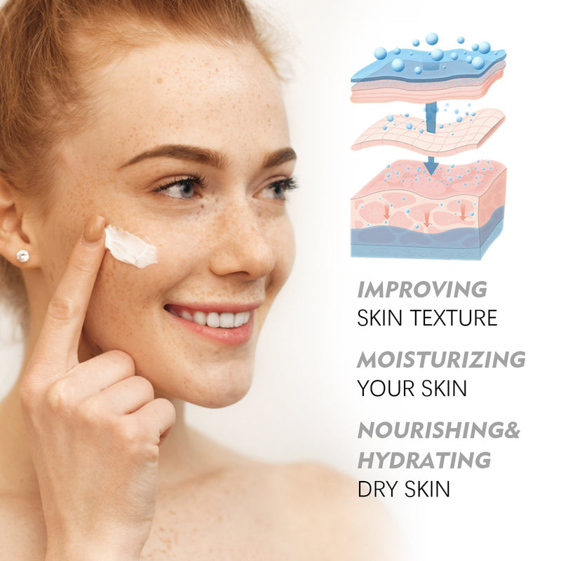 Firming Cream Deeply Moisturizes Skin, Lightens Fine Lines, Firming Face Collagen Anti-Wrinkle Cream