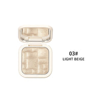QIBEST Highlighting Powder Repairing Natural Nude Makeup Glitter Brightening Highlighting Powder