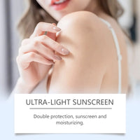 Hoygi Moisturizing Protective Cream, Summer Outdoor Uv Moisturizing Skin Refreshing Moisturizing Isolation Protective Cream