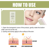 Matte Protective Rod, UV Protection Moisturizing Repair White Skin Summer Refreshing Cream
