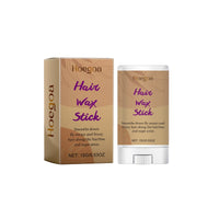 Hoegoa Hair Wax Stick, For Breaking Hair And Hair Care, Natural Luster, Smoothing Frizz, Long-Lasting Styling, And Breaking Hair Care Stick