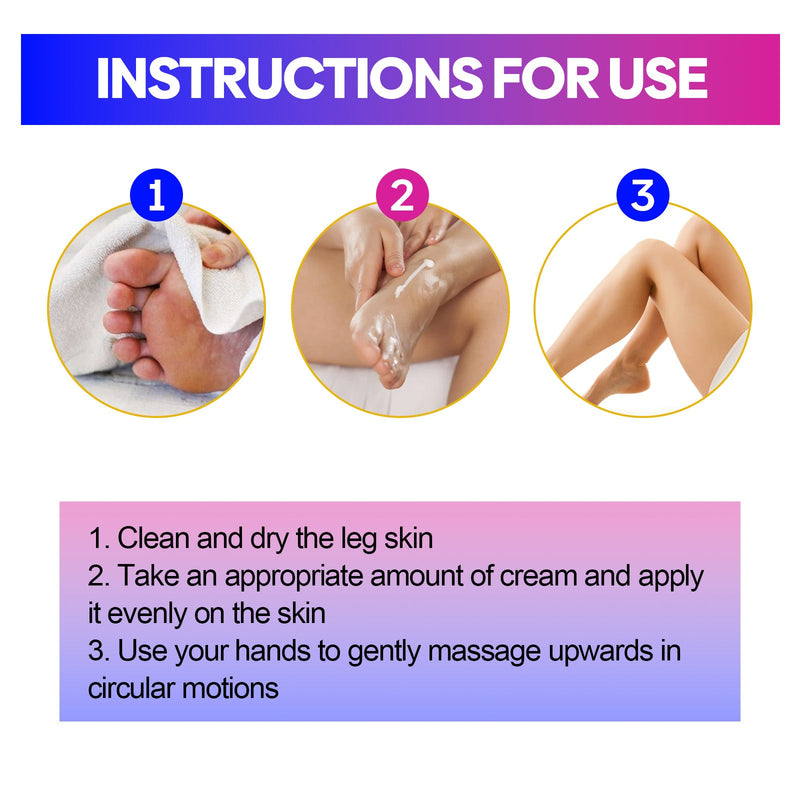 Leg Care Cream Moisturizing Massage Treatment Cream For Leg Extension Repair Skin