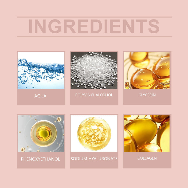 Hoygi Collagen Peel Mask Gentle Moisturizing, Hydrating, Brightening And Moisturizing Skin Peel Mask