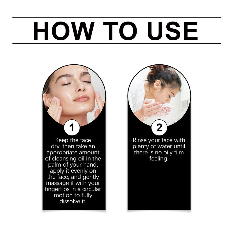 Pore Cleansing Oil Cleansing Face, Eyes And Lips Moisturizing Refreshing And Gentle Cleansing Cleansing