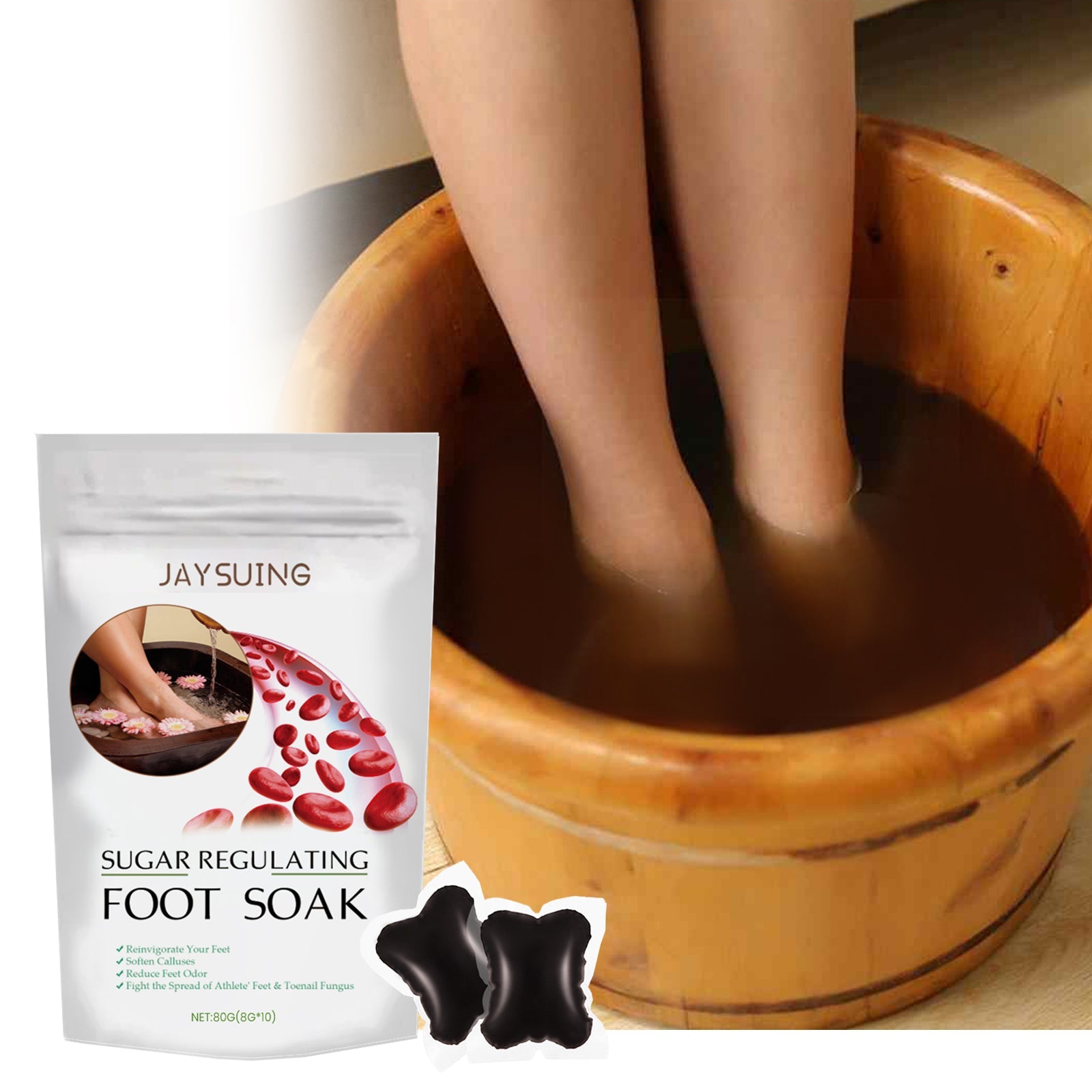 Sugar Soothing Foot Gel Moisturizes Foot Skin For Physical Discomfort Relief Foot Bath Gel