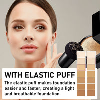 Beauty Cream, Cover Facial Blemishes Light Natural Base Makeup Long-Lasting Makeup Cushion