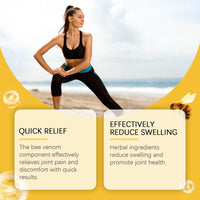 Bee Venom Joint Care Cream, Body Shoulder, Neck, Joint And Bone Pain Relief Massage Cream