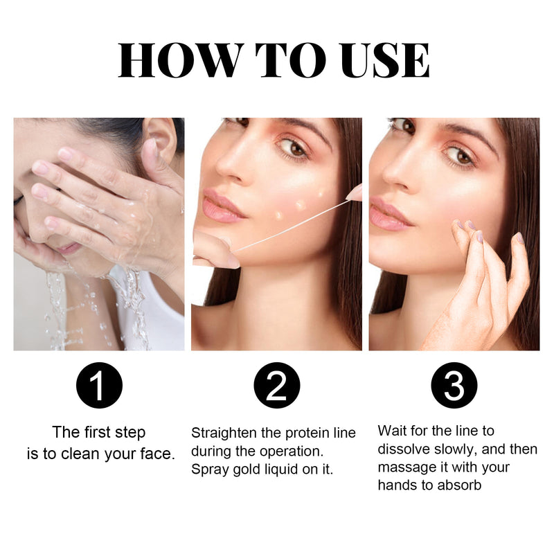 Protein Line Lift Set Facial Shape Firming And Lifting Line Eye Line Anti-Wrinkle Serum