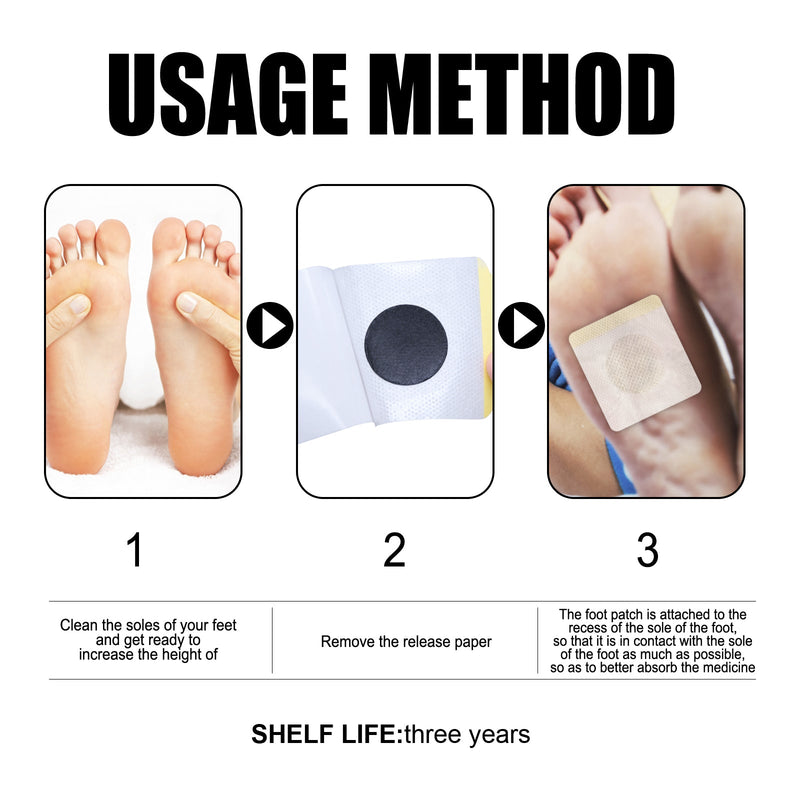 Plantar Acupoint Stimulation Patches (10-Pack) - Body Care for All Ages