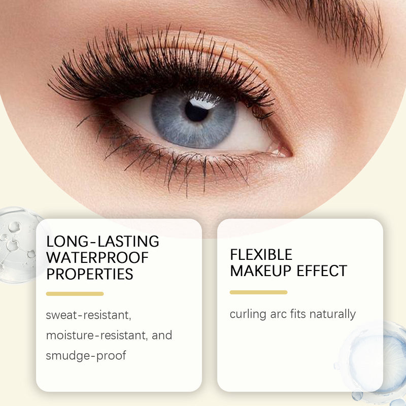 zephoco Thick And Slender Mascara, Mascara Around The Eyes, Natural Without Makeup Smudging, Thick Without Lumps, And Sweat-Proof
