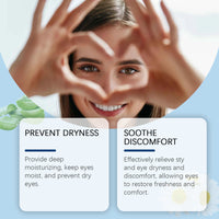 Eye Care Solution, A Gentle Moisturizing Eye Solution That Relieves Acidness, Is A Daily Portable Eye Care Drops