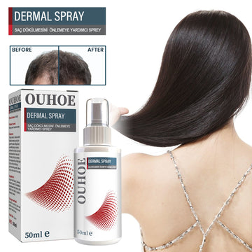 OUHOE Hair Essence Spray, Prevent Hair Loss Repair Hair Dry And Frizzy Moisture And Dense Hair Essence