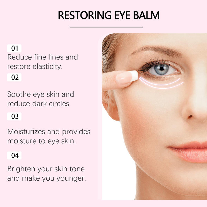 OUHOE Eye Cream Stick, Gently Moisturizes Skin, Hydrates And Improves Fine Lines Around Eyes