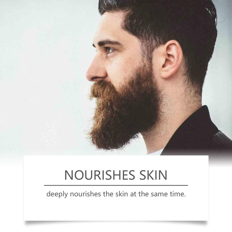 Men's Beard Care Oil Gentle Cleansing Moisturizing Softening Beard Essential Oil