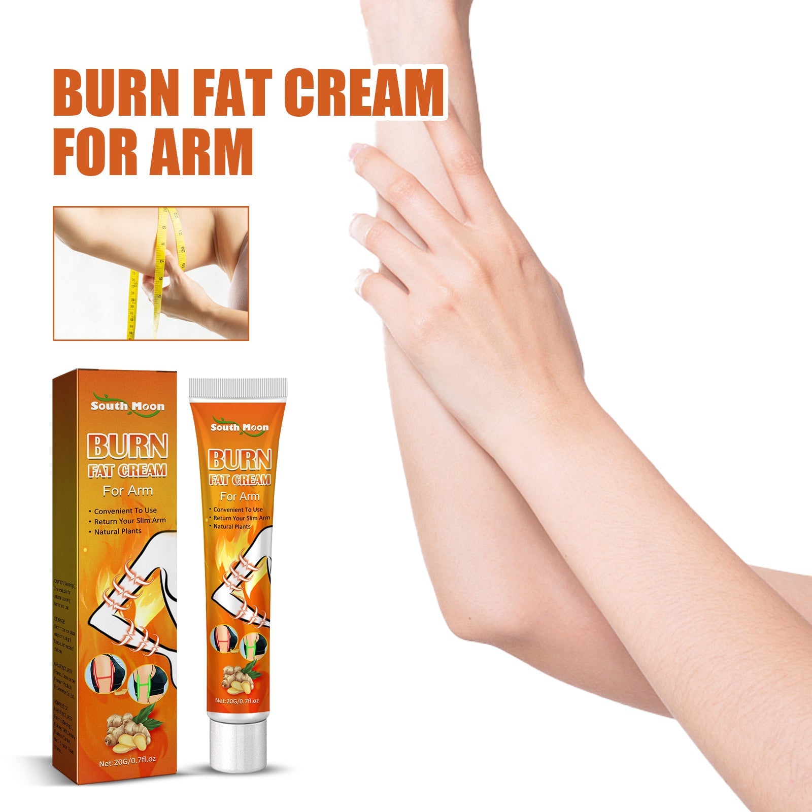 Burn Fat Cream For Arm, Nourishing Slimming Body Firming Arms Shaping Treatment Cream
