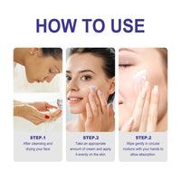 WIYUN Collagen Face Cream, Moisturizing & Firming Skin Collagen Brightening & Curing Skin Cream