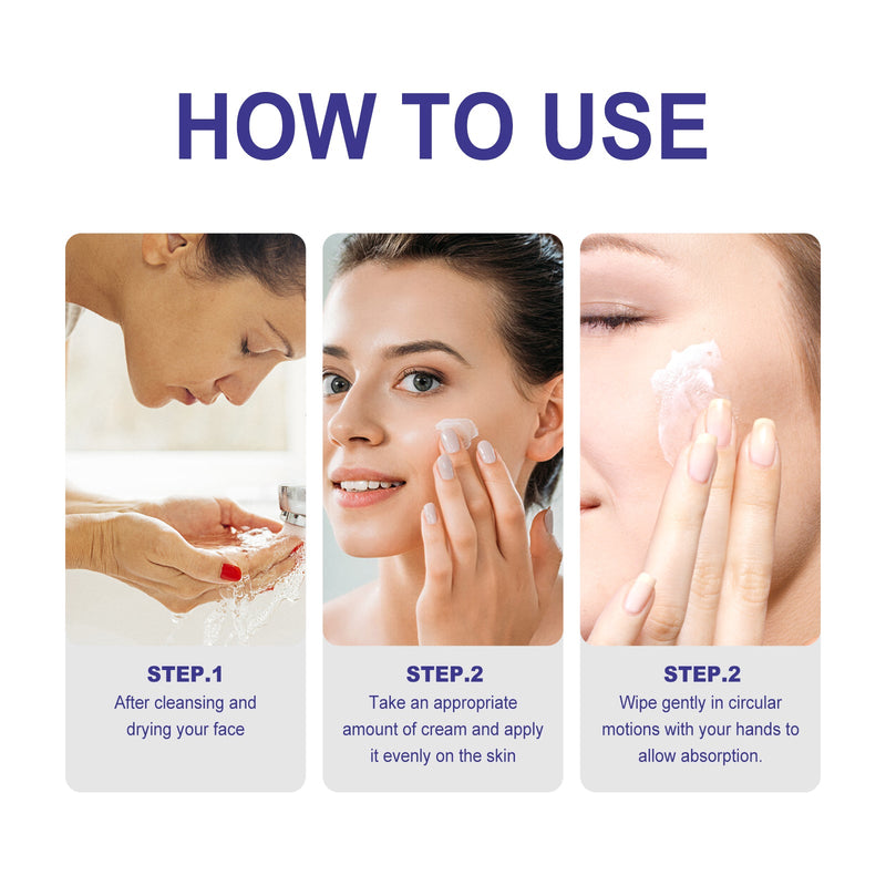 WIYUN Collagen Face Cream, Moisturizing & Firming Skin Collagen Brightening & Curing Skin Cream