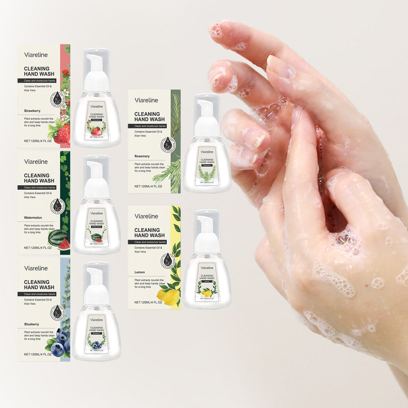 Foam Hand Sanitizer (Watermelon Flavor) Gentle Cleansing, Soothing Decontamination, Moisturizing Care Hand Cleansing Foam