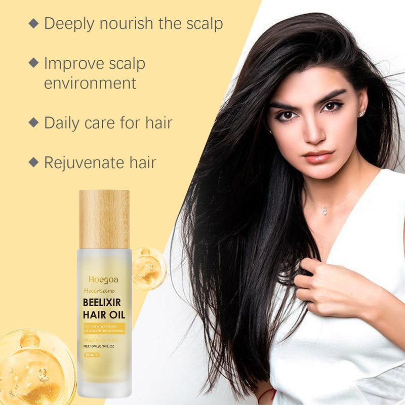 Hoegoa Honey Hair Care Essential Oil Honey Rosemary Scalp Repair Smooth And Moist Hair Care Essential Oil