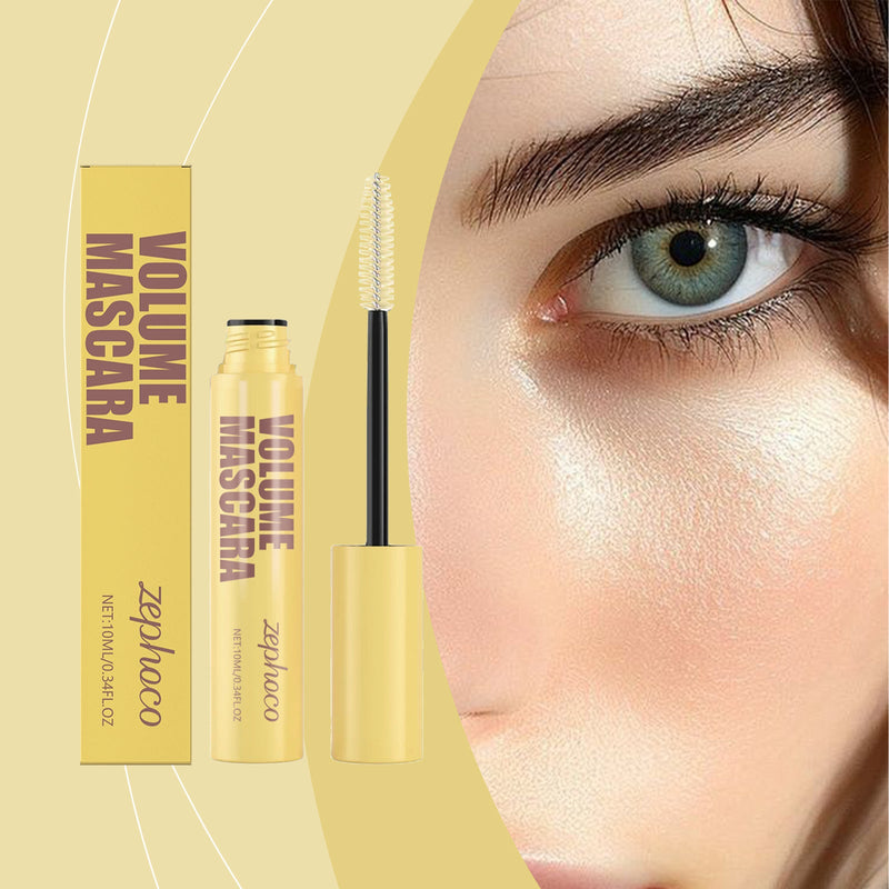 zephoco Thick And Slender Mascara, Mascara Around The Eyes, Natural Without Makeup Smudging, Thick Without Lumps, And Sweat-Proof