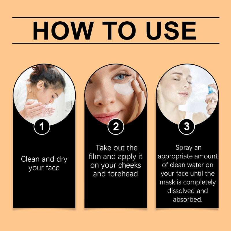 Can Sol Proprotein Film, Moisturize And Nourish Facial Skin, Moisten And Tender Eye Care Film