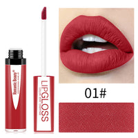 Romantic Beauty Waterproof Non-Stick Lip Glaze Portable Matte Texture Lip Gloss