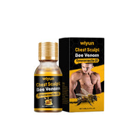 Men's Chest Massage Oil, Hydrating And Moisturizing Body Massage Treatment Oil