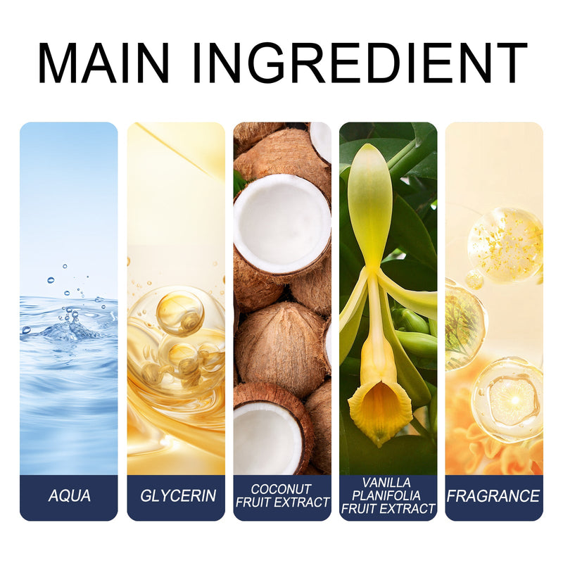 Coconut Vanilla Antiperspirant Beads, Deodorant Under The Armpit Antiperspirant Deodorant Body Lasting Dry Stop Sweat Beads