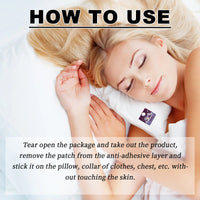 Relaxation Patch, Relieve Body Fatigue Fast Sleep Care Sleep Good Night Patch