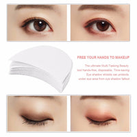 20pcs Pro Cotton Eyeshadow Shields Under Eyes Lips Makeup Tool-in Eye Shadow Applicator