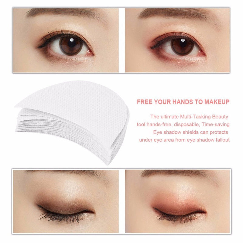 20pcs Pro Cotton Eyeshadow Shields Under Eyes Lips Makeup Tool-in Eye Shadow Applicator
