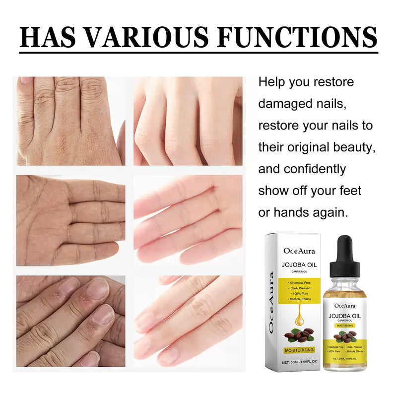 Jojoba Oil, Smooth Treatment Repair Frizz And Moisturize Skin Essence