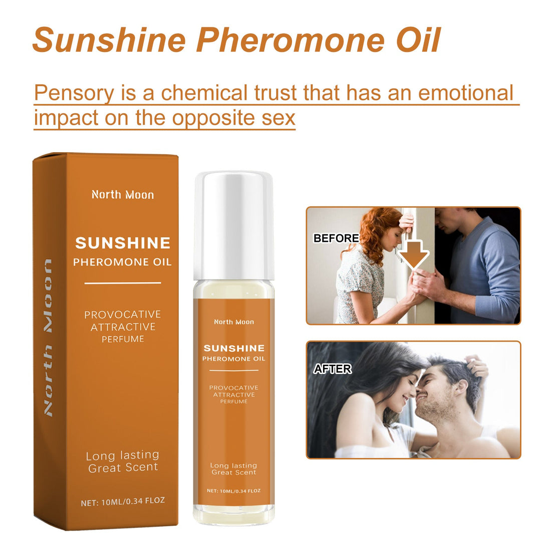 Sunshine Pheromone Oil, Fresh And Elegant Lasting Fragrance For Lovers Atmosphere Perfume